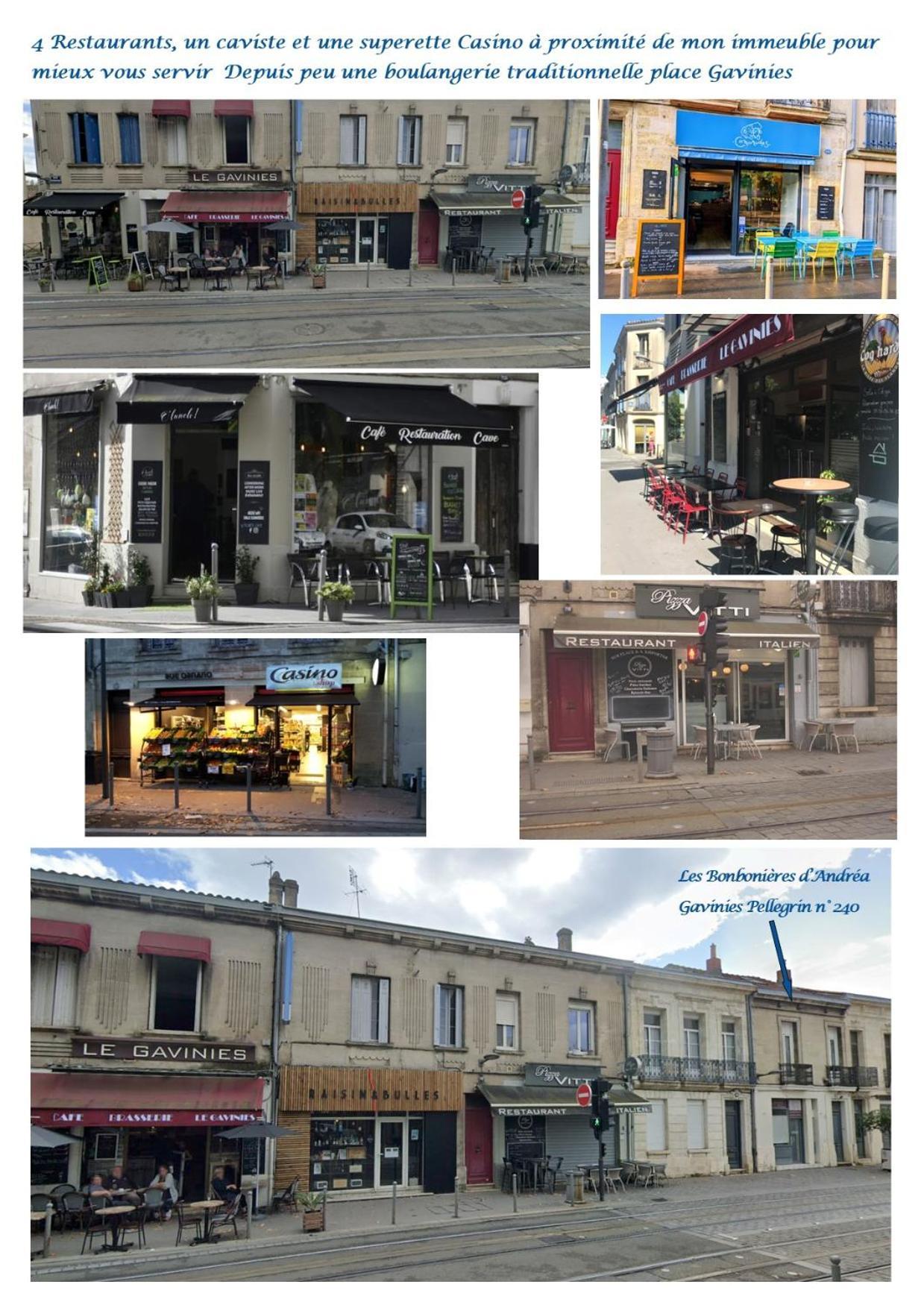 Les Bonbonieres D'Andrea Gavinies Pellegrin Appartement Bordeaux Buitenkant foto